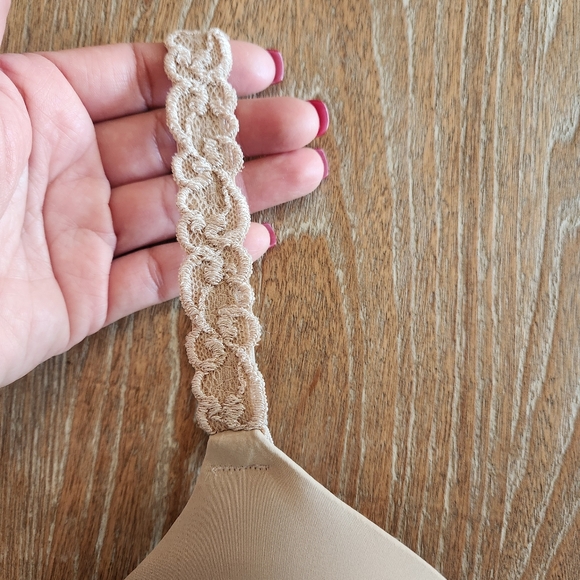 NATORI Beige Pure Luxe Custom Coverage Underwire Bra Size 34G - Picture 11 of 13